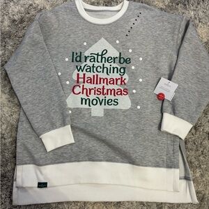 Hallmark Gray Women's Oversized Sweatshirt